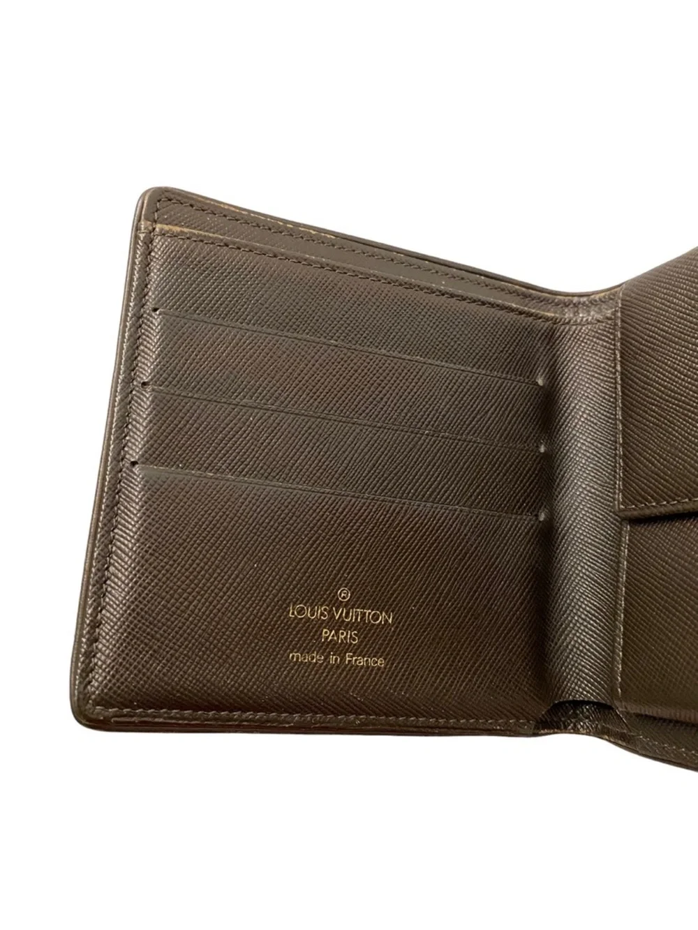 Louis Vuitton Olive Monogram Compact Bifold Wallet